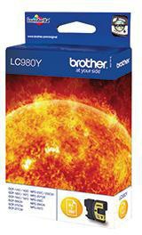 [9199112824] BROTHER Tintenpatrone Brother Originalzubehör LC-980Y ca. 260