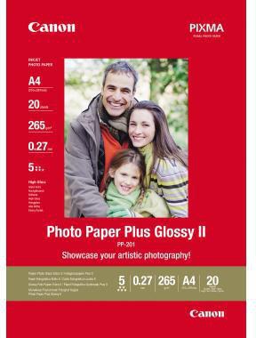 [9199112834] CANON Fotopapier Canon Plus Glossy II DIN A4 265g/m² weiß