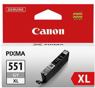 CANON Tintenpatrone Canon Originalzubehör CLI-551XL GY