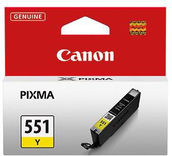 [9199112876] CANON Tintenpatrone Canon Originalzubehör CLI-551Y ca. 332