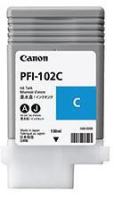 [9199112893] CANON Tintenpatrone Canon Originalzubehör PFI-102C ca. 740