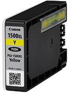 [9199112913] CANON Tintenpatrone Canon Originalzubehör PGI-1500XL Y