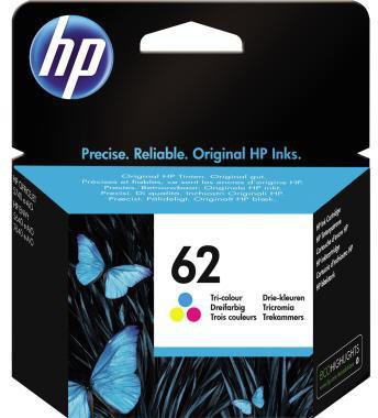 HP Tintenpatrone HP Originalzubehör 62 ca. 165 Seiten