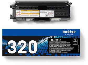 BROTHER Toner Brother Originalzubehör TN-320BK