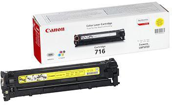 CANON Toner Canon Originalzubehör 716Y ca. 1.500