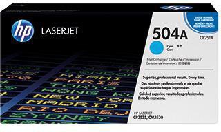 HP Toner HP Originalzubehör 504A ca. 7.000 Seiten