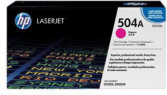 HP Toner HP Originalzubehör 504A ca. 7.000 Seiten