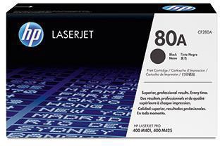 HP Toner HP Originalzubehör 80A ca. 2.560 Seiten