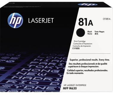 HP Toner HP Originalzubehör 81A ca. 10.500 Seiten