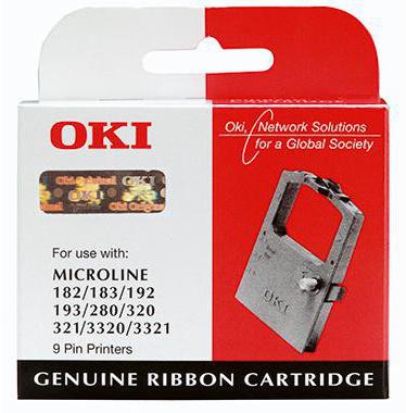 [9199114075] OKI Druckerfarbband OKI 9002303 ca. 3 Mio. Zeichen Nylon