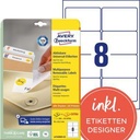AVERY ZWECKFORM Universaletikett Avery Zweckform 96 x 63,5 mm (B x H)