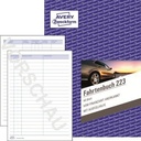 AVERY ZWECKFORM Fahrtenbuch Avery Zweckform DIN A5 PKW blau 40 Bl.