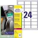 AVERY ZWECKFORM Folienetikett Avery Zweckform 63,5 x 33,9 mm (B x H)