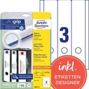 AVERY ZWECKFORM Ordnerrückenetikett Avery Zweckform ultragrip breit/lang 59