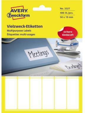 AVERY ZWECKFORM Universaletikett Avery Zweckform 50 x 19 mm (B x H) nicht