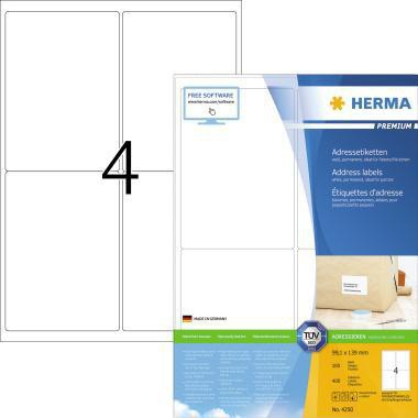[9199114995] HERMA Universaletikett HERMA PREMIUM 99,1 x 139 mm (B x H)