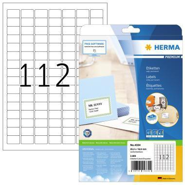 [9199115084] HERMA Universaletikett HERMA PREMIUM 25,4 x 16,9 mm (B x H)