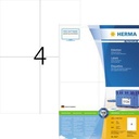 HERMA Universaletikett HERMA PREMIUM 105 x 148 mm (B x H) nicht