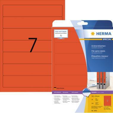 HERMA Ordnerrückenetikett HERMA schmal/kurz 38 x 192 mm (B x H)