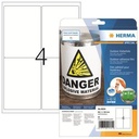 HERMA Folienetikett HERMA 99,1 x 139 mm (B x H) weiß 40