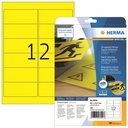 HERMA Folienetikett HERMA 99,1 x 42,3 mm (B x H) gelb 300