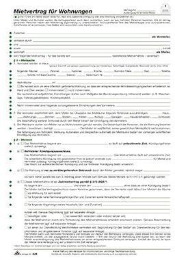 [9199115398] RNK VERLAG Mietvertrag RNK Verlag DIN A4 nicht