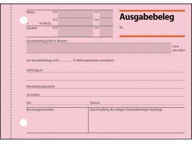 SIGEL Ausgabebeleg SIGEL DIN A6 quer nicht