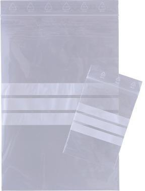 NEUTRALWARE Druckverschlussbeutel 100 x 150 mm (B x H) 50µm Kunststoff