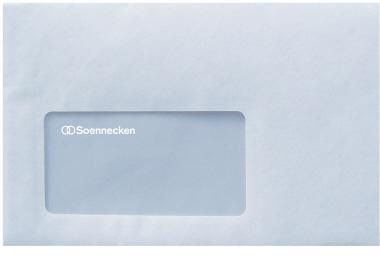 SOENNECKEN Briefumschlag Soennecken DIN C6 162 x 114 mm (B x H)