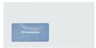 SOENNECKEN Briefumschlag Soennecken Premium DIN lang 220 x 110 mm