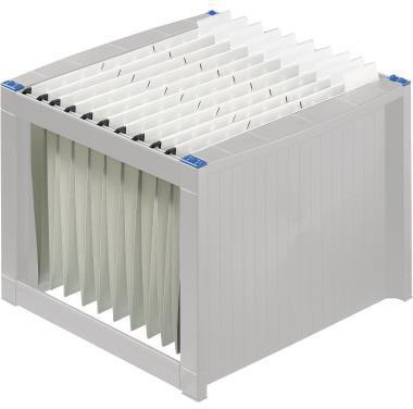 HELIT Hängemappenbox helit the rack DIN A4 40 Hängemappen