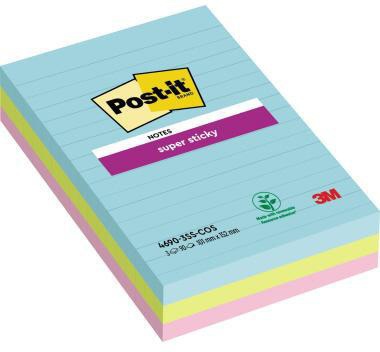 POST-IT Haftnotiz Post-it® Super Sticky Notes Cosmic
