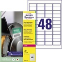 AVERY ZWECKFORM Folienetikett Avery Zweckform 45,7 x 21,2 mm (B x H)