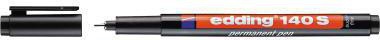 EDDING Folienstift edding 140 S 0,3mm schwarz nicht