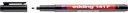 EDDING Folienstift edding 141 F 0,6mm schwarz nicht