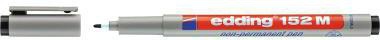[9199118507] EDDING Folienstift edding 152 M 1mm schwarz nicht (schwarz, schwarz)