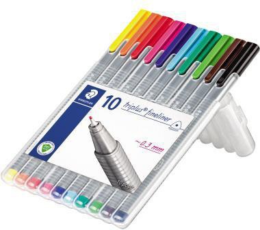 STAEDTLER Fineliner STAEDTLER® triplus® 334 0,3mm farbig