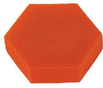 LÄUFER Ersatzschwamm Läufer 70mm Kunststoff orange