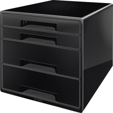 LEITZ Schubladenbox Leitz CUBE 4 Schubladen DIN A4
