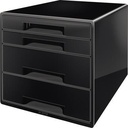 LEITZ Schubladenbox Leitz CUBE 4 Schubladen DIN A4