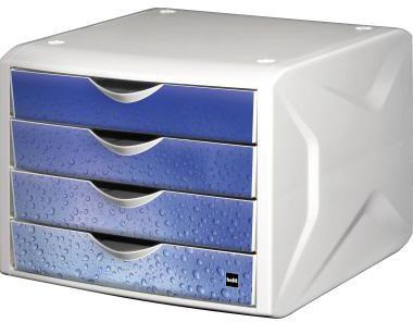 [9199118779] HELIT Schubladenbox helit the chameleon 4 Schubladen DIN A4