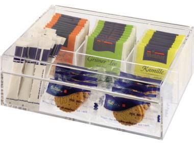 APS Teebox APS 22 x 9 x 17 cm (B x H x T) Acryl
