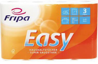 [9199119747] FRIPA Küchenrolle Fripa Easy 3-lagig 100 % Frischzellstoff
