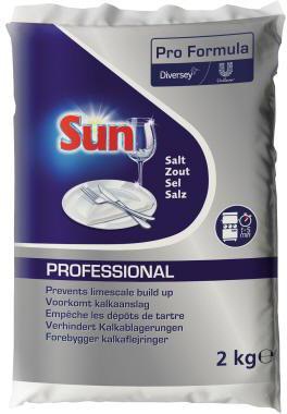 SUN Spülmaschinensalz Professional 2 kg/Pack.