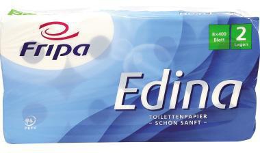 [9199119793] FRIPA Toilettenpapier Fripa Edina 2-lagig 100 % Zellstoff