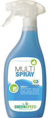 GREENSPEED Glasreiniger GREENSPEED MULTI SPRAY Zitrus biologisch