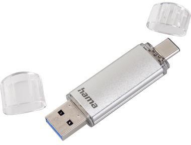 HAMA USB-Stick Hama C-Laeta USB 3.0 16Gbyte silber