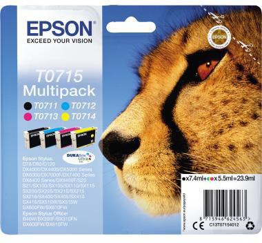 EPSON Tintenpatrone Epson Originalzubehör T0715 ca. 245