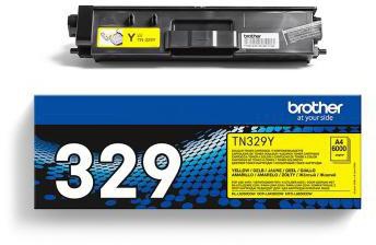 BROTHER Toner Brother Originalzubehör TN-329Y