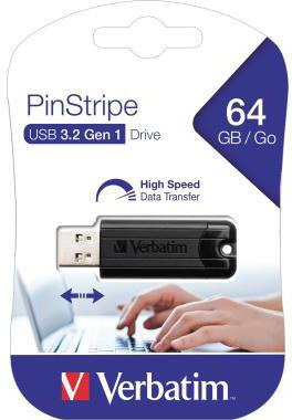 VERBATIM USB-Stick Verbatim PinStripe USB 3.2 Gen 1 16Gbyte